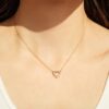 Trinity Heart Necklace - Image 5