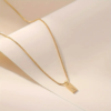 Custom Initial Pendant Necklace