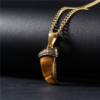 Tiger Eye Tooth Pendant - Image 4