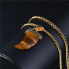 Tiger Eye Tooth Pendant - Image 2