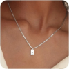 Custom Initial Pendant Necklace
