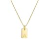 Custom Initial Pendant Necklace