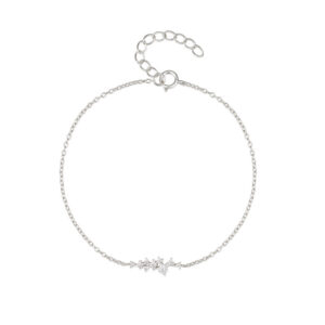 Sterling silver tennis bracelet