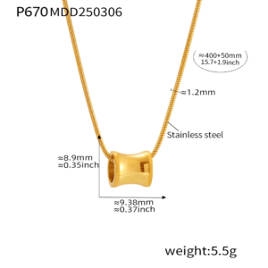 Minimalist Waistline Elegance Necklace